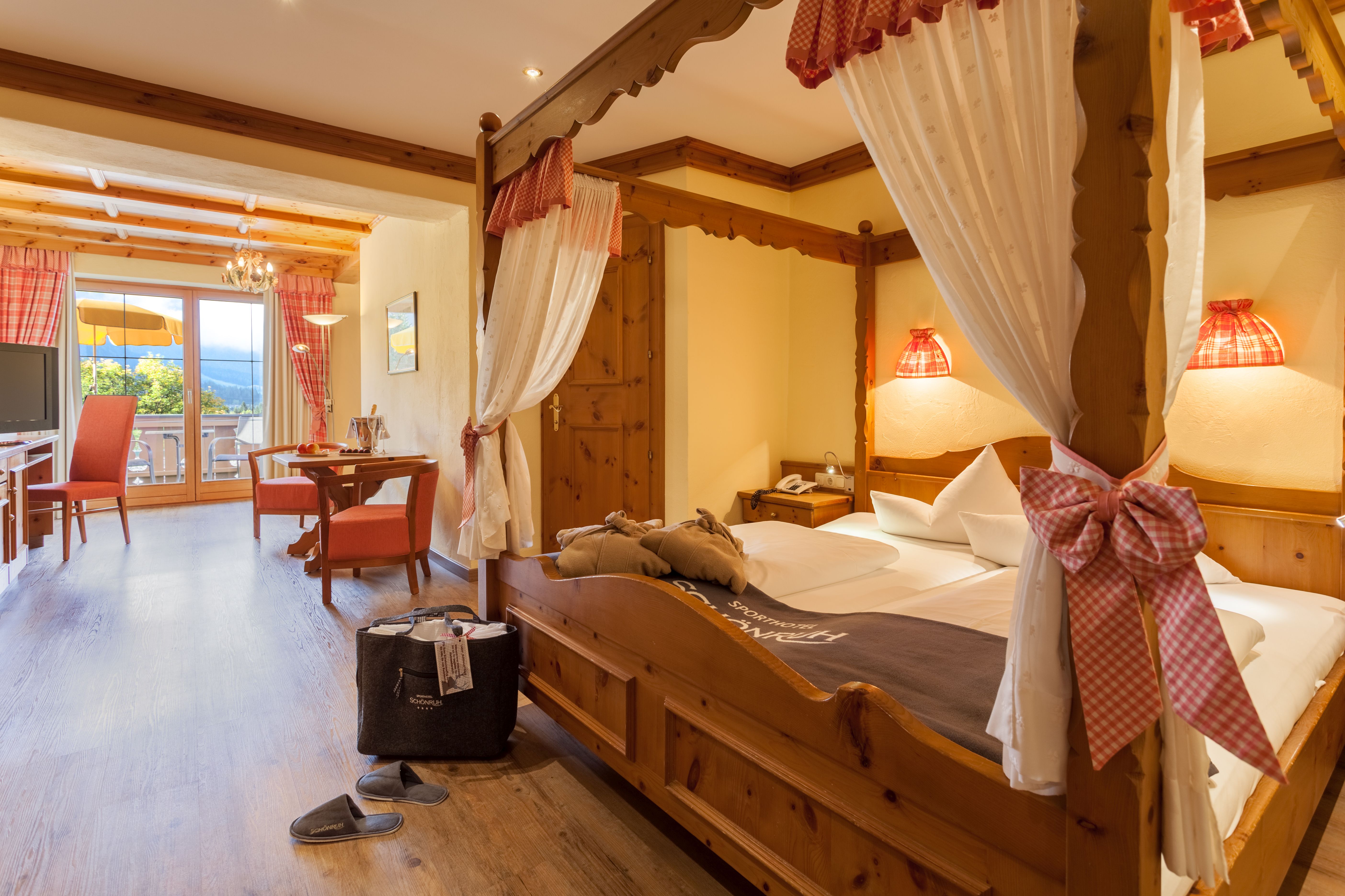 Sporthotel Schönruh Zimmerkategorien Doppelzimmer "Zugspitze"