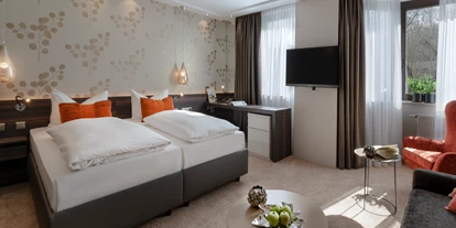 Mountainbike Urlaub - Hotel-Schwerpunkt: Mountainbike & Wandern - Wohnkomfort im Doppelzimmer Komfort Plus - Land & Golf Hotel Stromberg