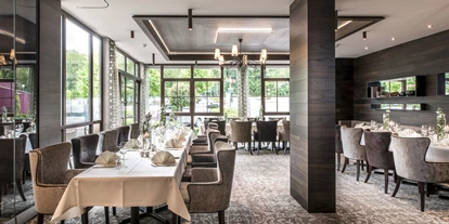 Mountainbike Urlaub - Hotel-Schwerpunkt: Mountainbike & Wandern - Gartenrestaurant - Land & Golf Hotel Stromberg