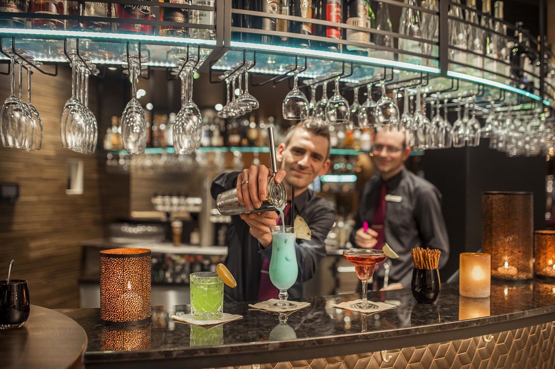 Mountainbikehotel: Bidie Bar mit coolen Drinks - Land & Golf Hotel Stromberg