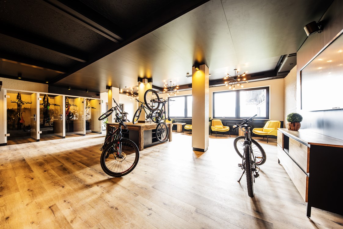 Mountainbikehotel: Schrauberlounge im natura Hotel Bodenmais - Hier brings du dein Rad wieder in Schuss! - natura Hotel Bodenmais
