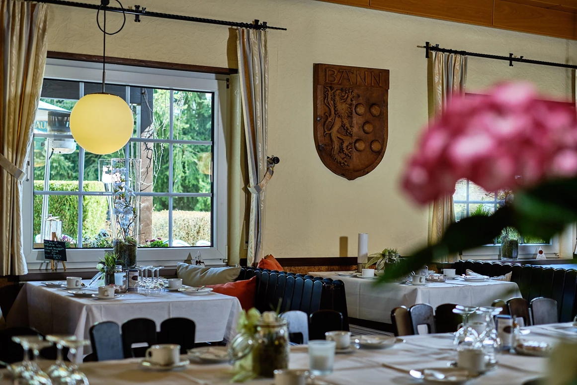 Mountainbikehotel: Frühstücksraum - Apartment & Landhotel Zum Storchennest