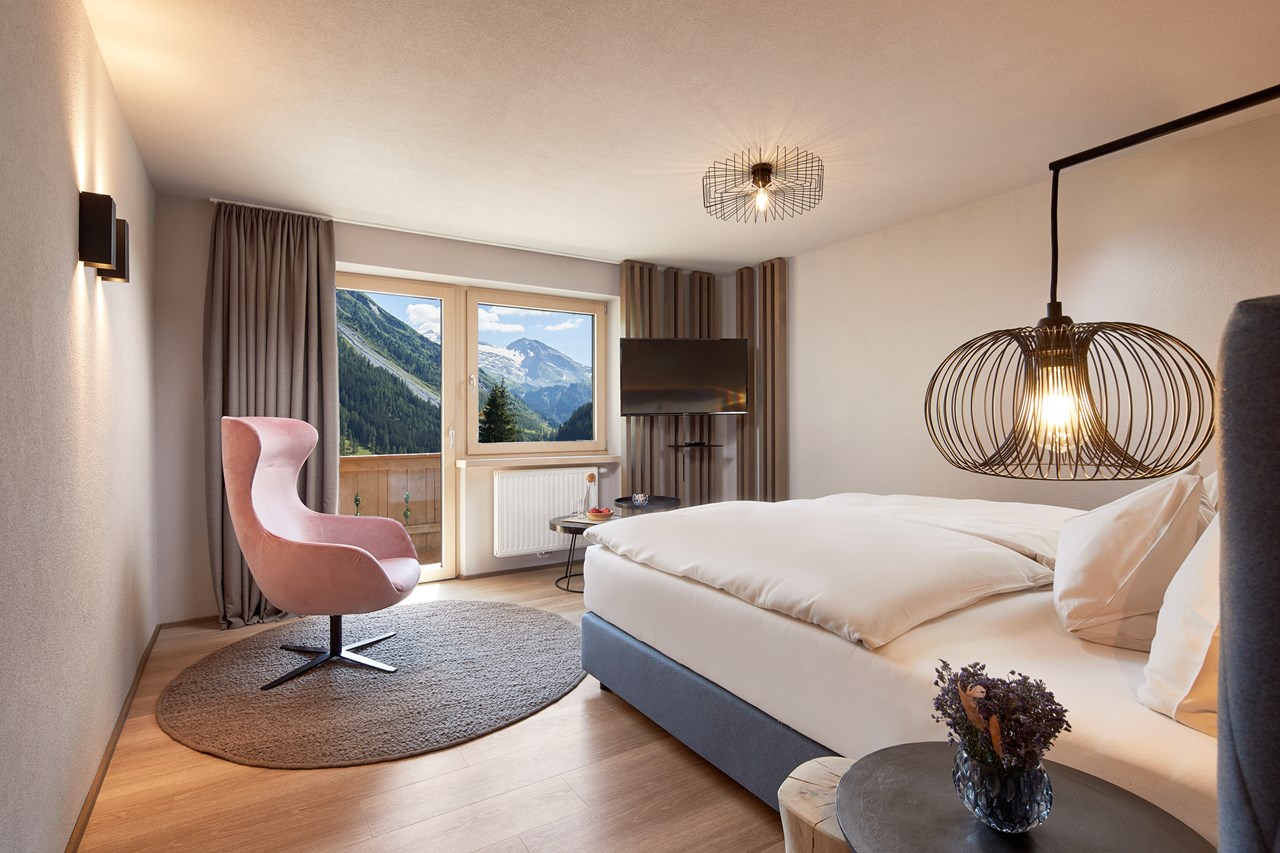 ADLER INN Tyrol Mountain Resort SUPERIOR Zimmerkategorien Comfort Double Room GLACIER