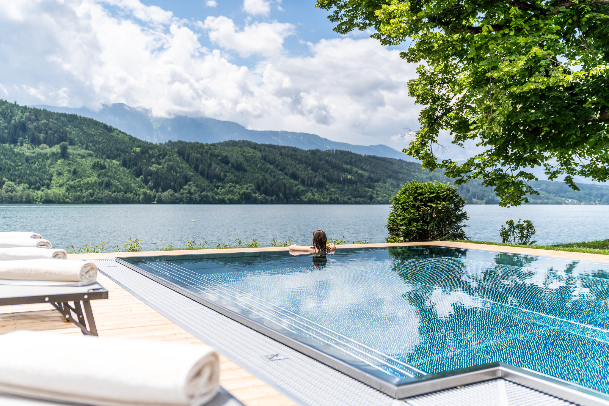 Mountainbike Urlaub - Villach - Infinitypool - Villa Postillion am See