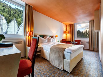 Tschuggen Grand Hotel Zimmerkategorien Bergoase Einzelzimmer