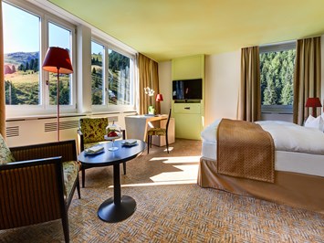 Tschuggen Grand Hotel Zimmerkategorien Bergoase Doppelzimmer