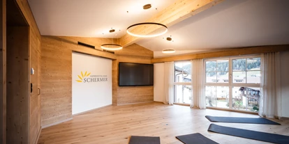 Mountainbike Urlaub - Umgebungsschwerpunkt: See - Yogaraum - Landhotel Schermer