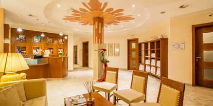 Mountainbike Urlaub - Umgebungsschwerpunkt: See - Wellness-Rezeption - Landhotel Schermer