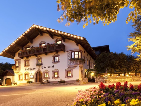Mountainbikehotel: 4-Stern Hotel und traditionelles Gasthaus mit urigen Stuben und Gastgarten - Landhotel zum Oberwirt