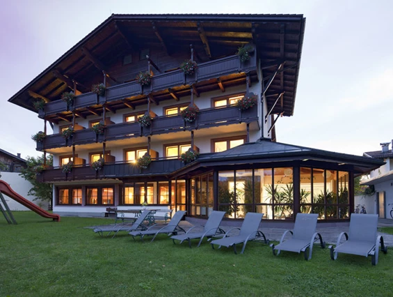 Mountainbikehotel: die Liegewiese: für müde Beine - Landhotel zum Oberwirt