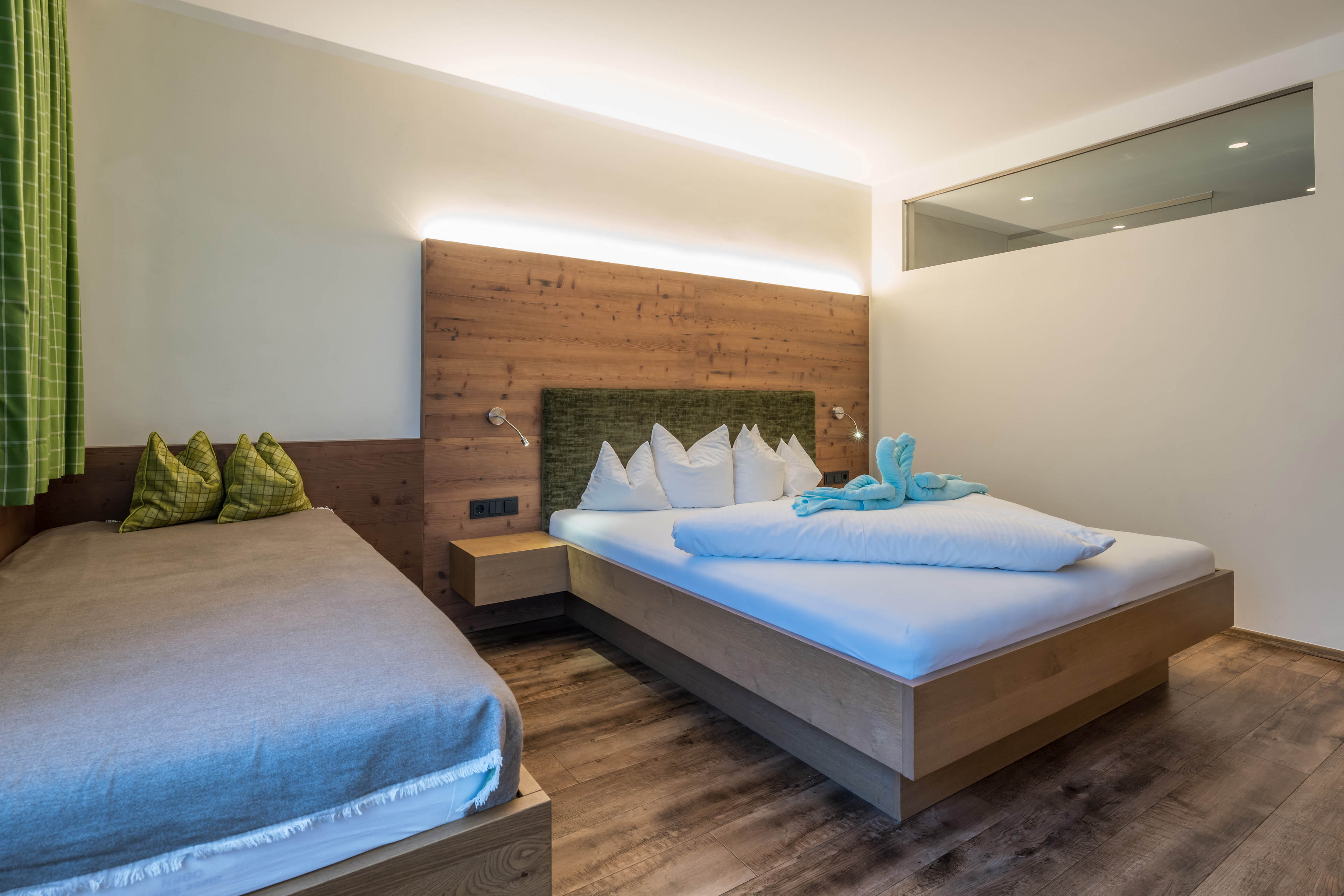 Mountainbikehotel: Dreibettzimmer - Aktivhotel Tuxerhof KG