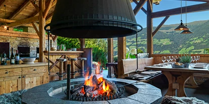 Mountainbike Urlaub - Ellmau - Der Platz am Lagerfeuer ist das Highlight am ASTER. - ASTER