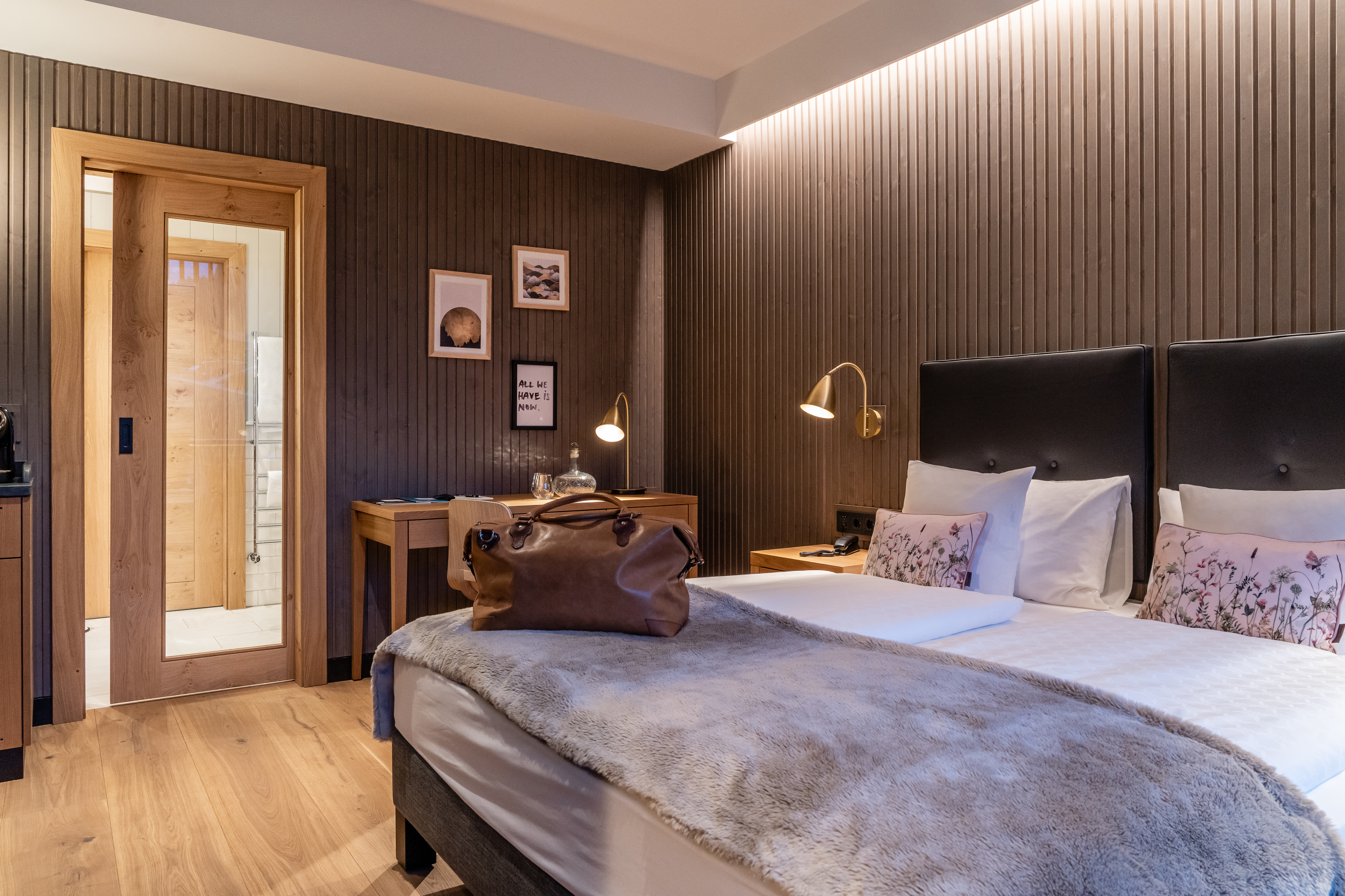 LÖWEN HOTEL Montafon Zimmerkategorien Superior Zimmer zur Nordseite