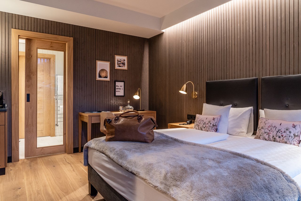 LÖWEN HOTEL Montafon Zimmerkategorien Superior Zimmer zur Nordseite