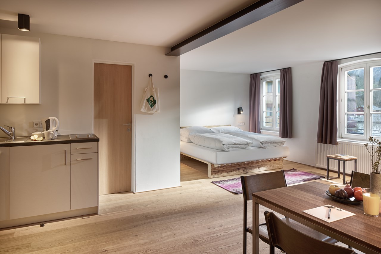 Hotel Bären Bregenzerwald Zimmerkategorien Zimmer Kitchenette