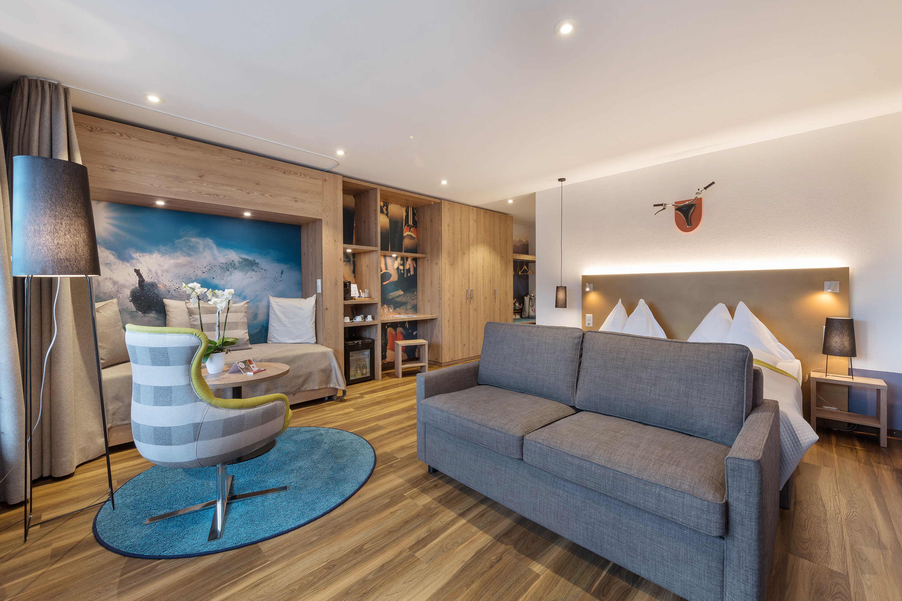 Sunstar Hotel Arosa Zimmerkategorien Familienzimmer Balkon