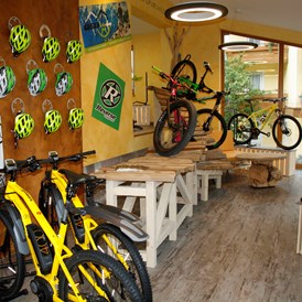 Mountainbikehotel: Mountainbike-Station - Wellness Hotel Tanne Tonbach