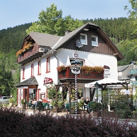 Mountainbikehotel: Restaurant-Café "Zum Kanapee" - Hotel-Garni*** Zur alten Post