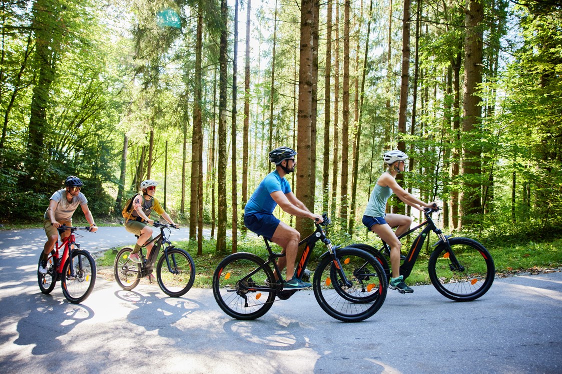 Mountainbikehotel: Genießen Sie die traumhafte Natur bei einer Radtour mit der Familie oder Freunden. - Hotel Edelweiss-Berchtesgaden