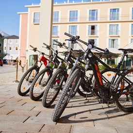 Mountainbikehotel: Platz für Ihr Bike ist auch geboten bei uns. - Hotel Edelweiss-Berchtesgaden