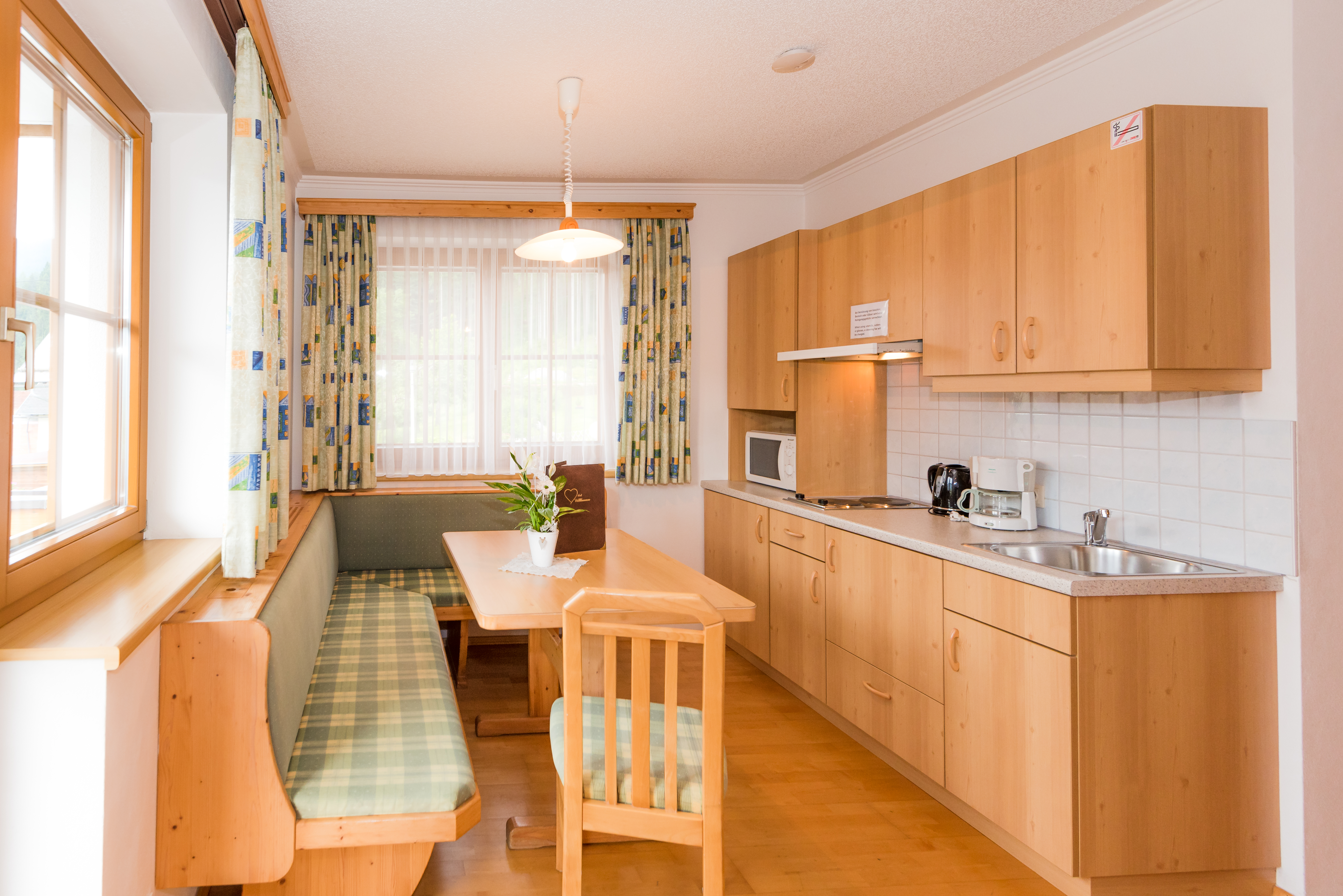 Mountainbikehotel: Appartement mit Küche - Pension - Appartment Kristall