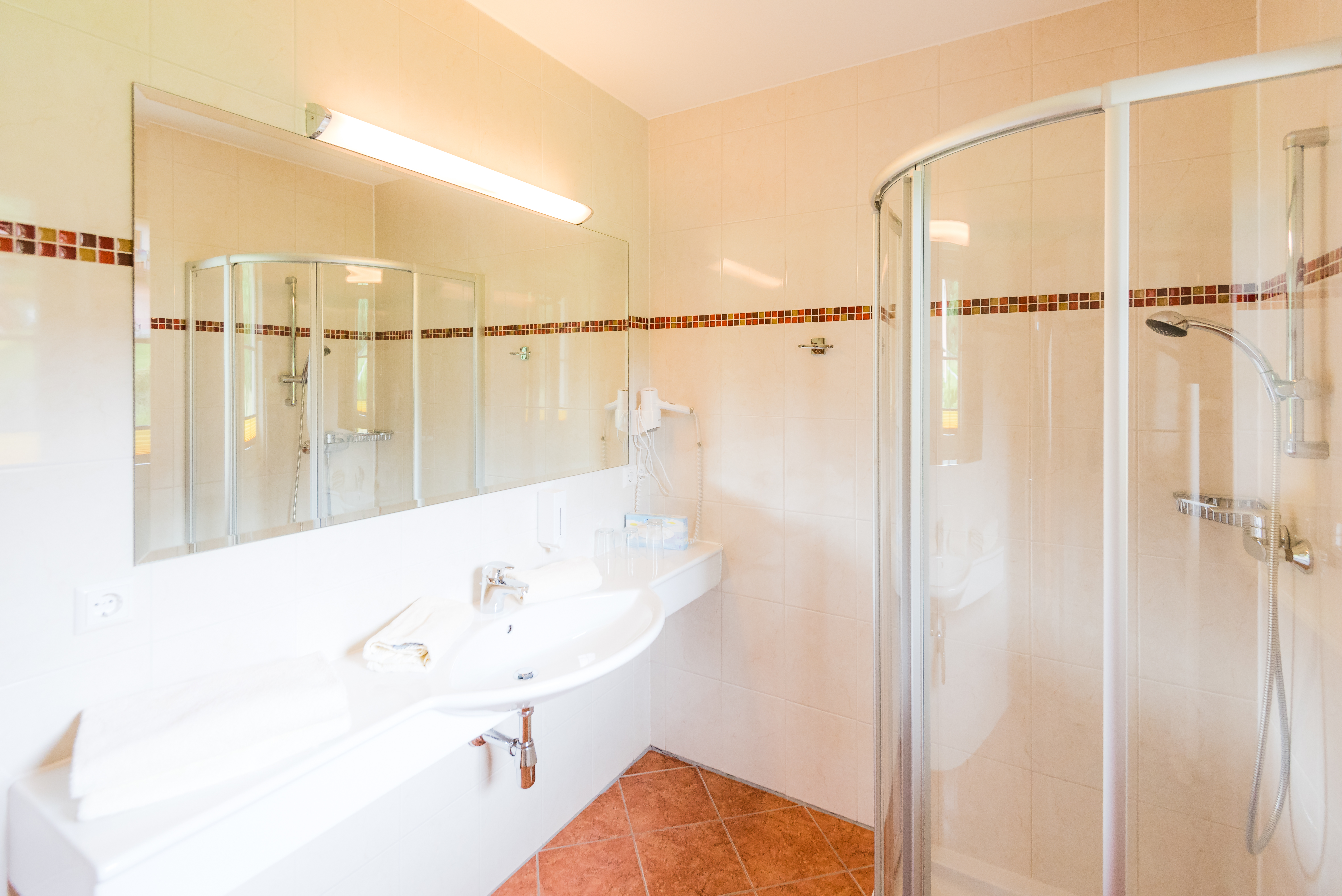 Mountainbikehotel: Badezimmer - Pension - Appartment Kristall