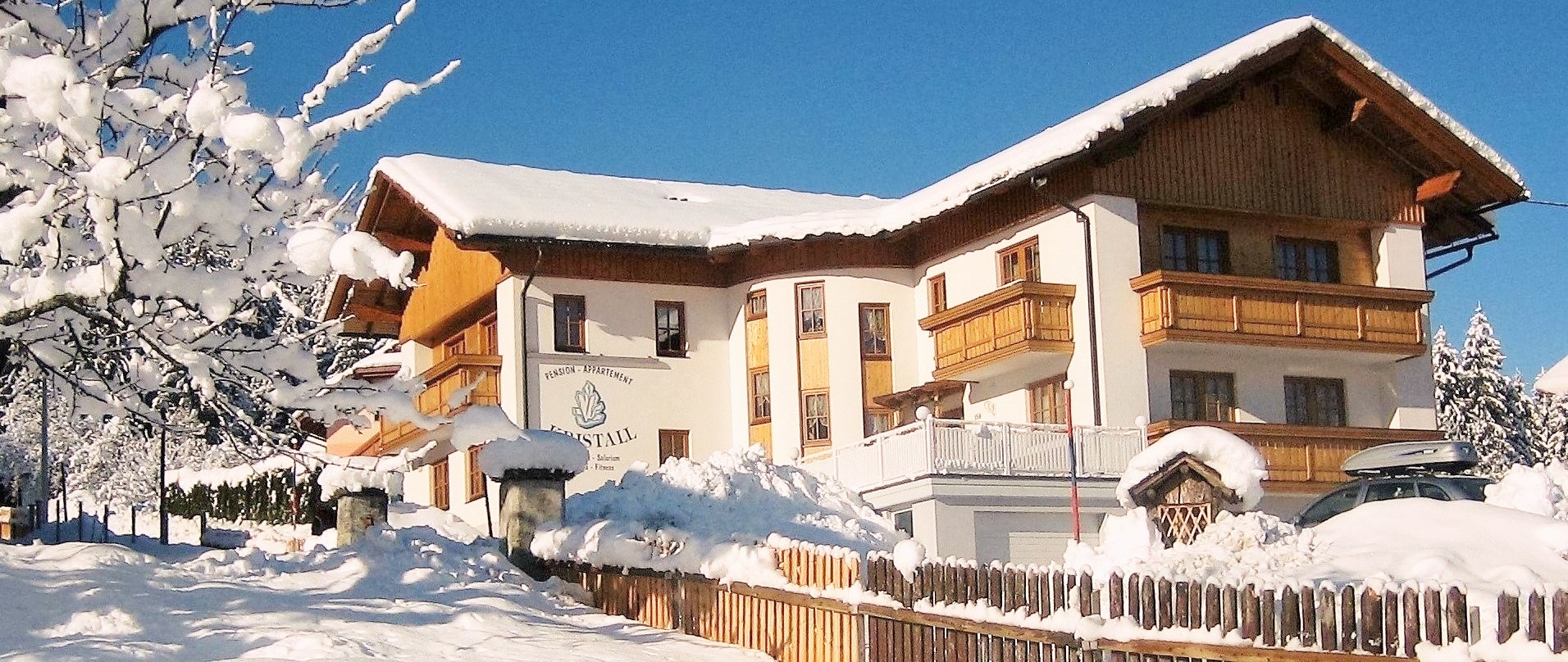 Mountainbikehotel: Pension - Appartment Kristall