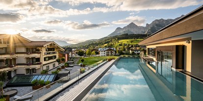 Mountainbike Urlaub - Pools: Infinity Pool - die HOCHKÖNIGIN - Mountain Resort