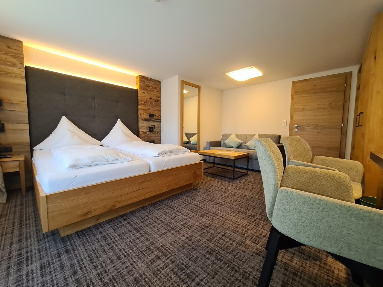 Hotel Bergblick Zimmerkategorien Doppelzimmer "de luxe"