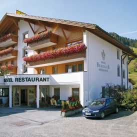 Mountainbikehotel: Hoteleingang - Hotel Bergblick