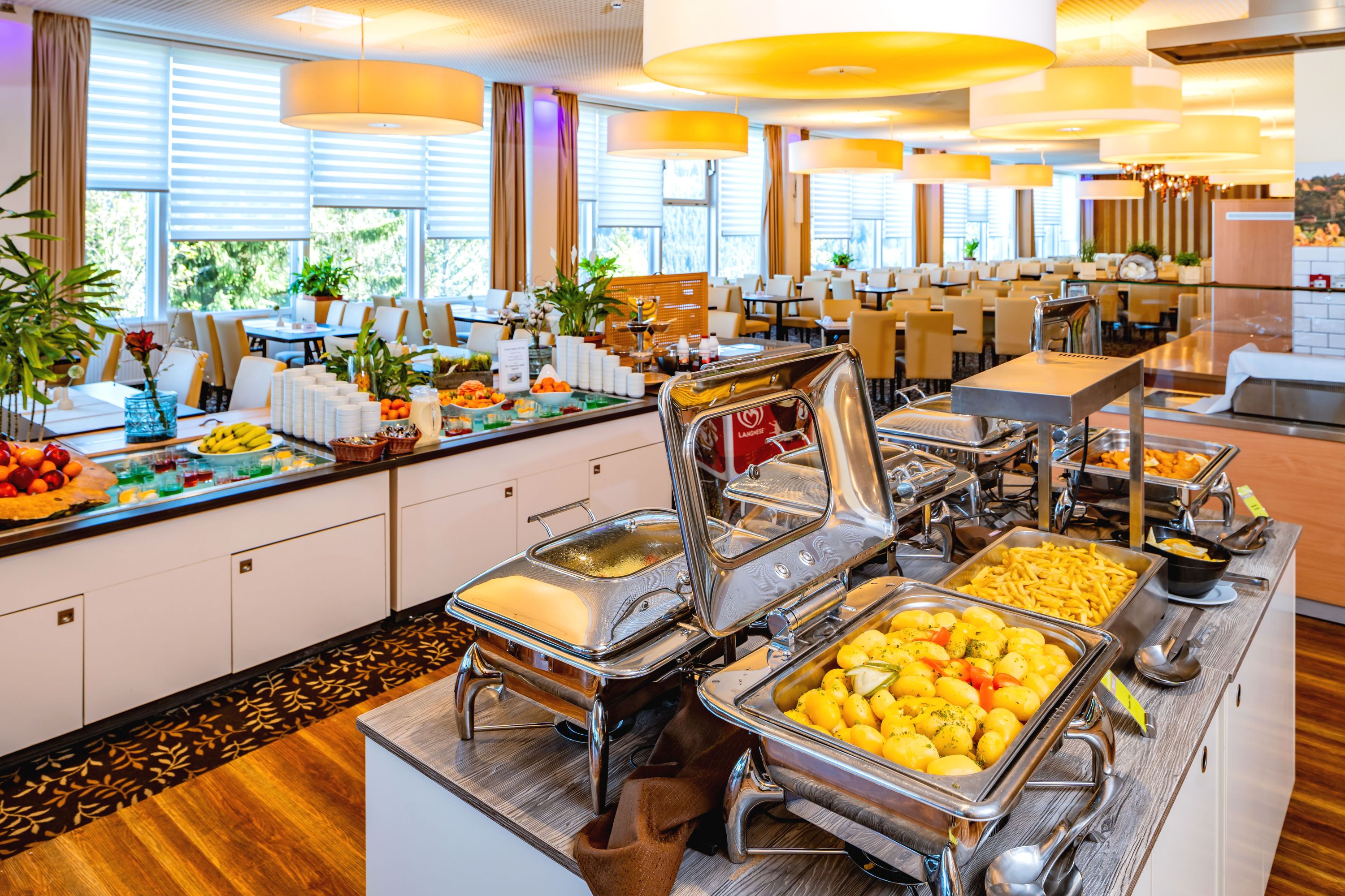 Mountainbikehotel: Abendbuffet - AHORN Hotel Am Fichtelberg 