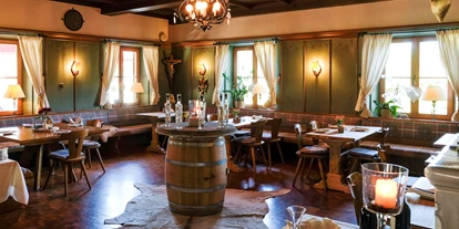 Mountainbike Urlaub - Hotel-Schwerpunkt: Mountainbike & Wandern - Gemütliche Bauernstube im Hotel-Restaurant Seeberg - Hotel Der Alpenhof