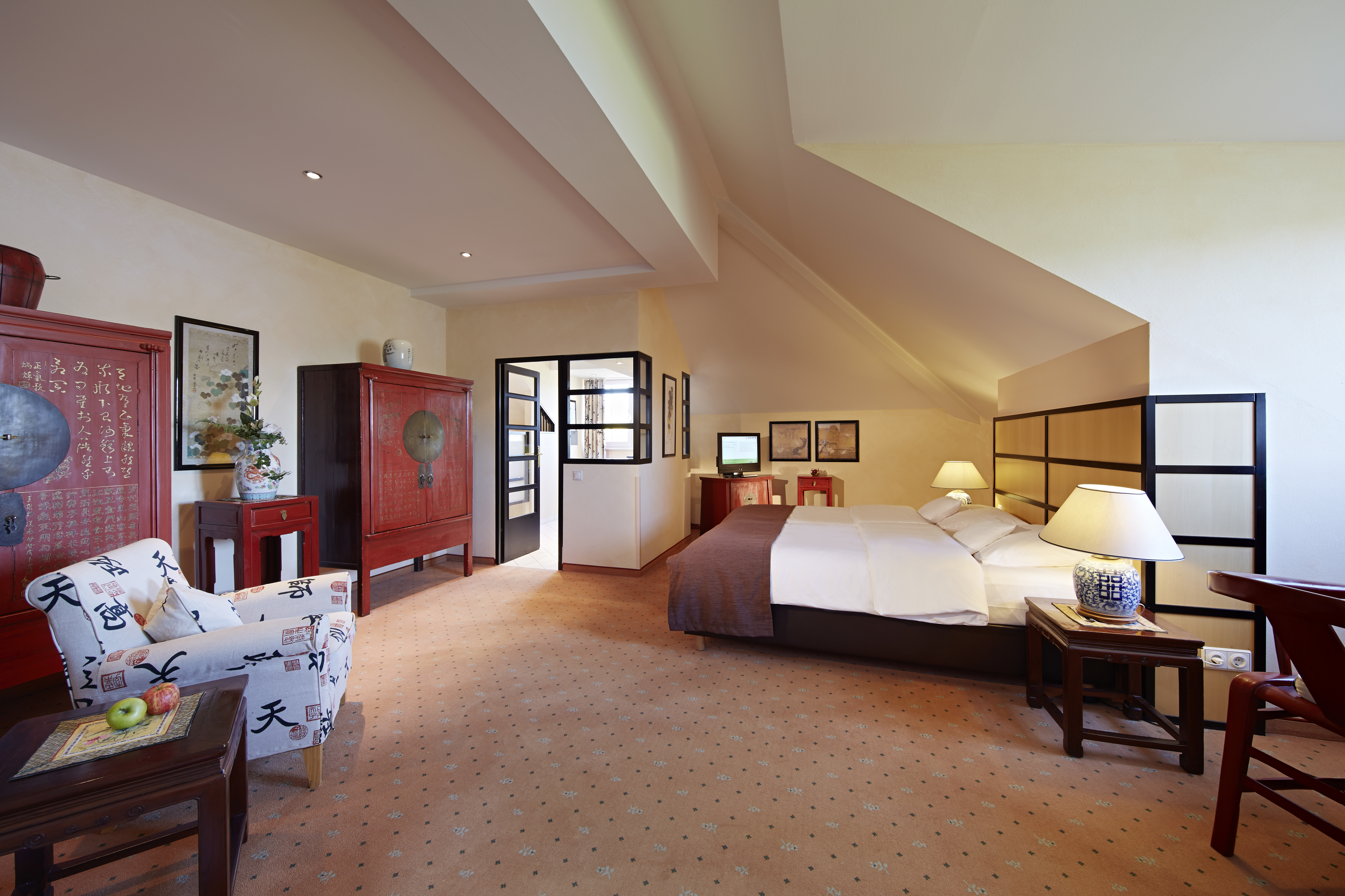 Golf & Sporthotel Wiesensee Zimmerkategorien Asia Suite