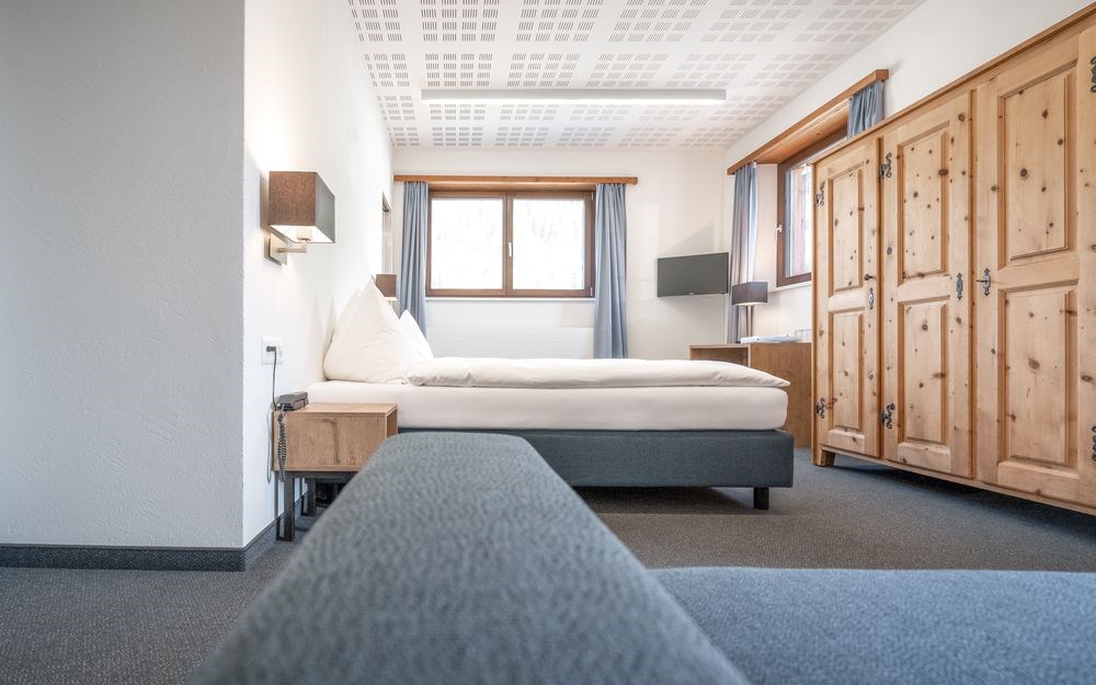Mountainbikehotel: Doppelzimmer mit Zusatzbetten - Hotel Ochsen