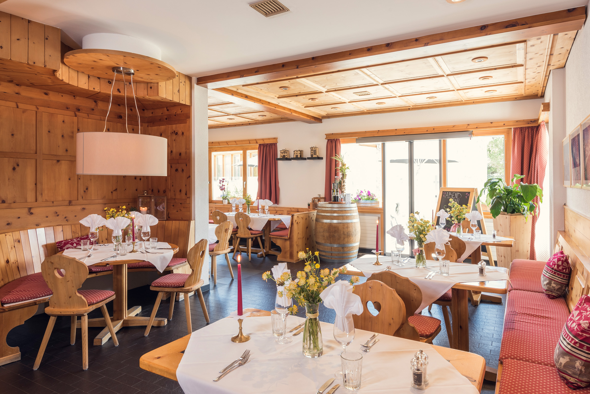 Mountainbikehotel: Restaurant - Berghotel***Randolins