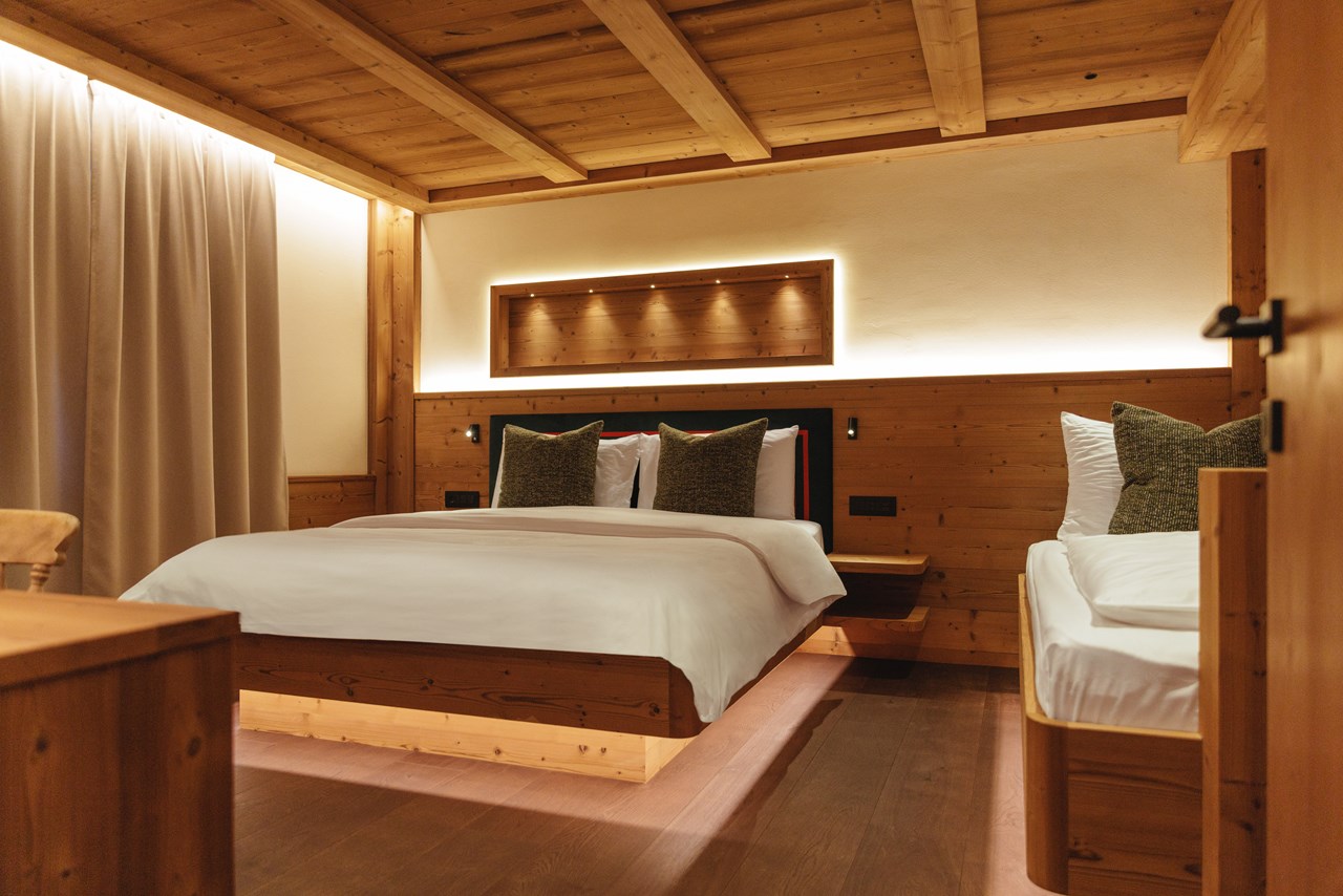 Hotel Fil Da Mont Zimmerkategorien Classic Dreibettzimmer 26 m² für 1 - 3 Personen