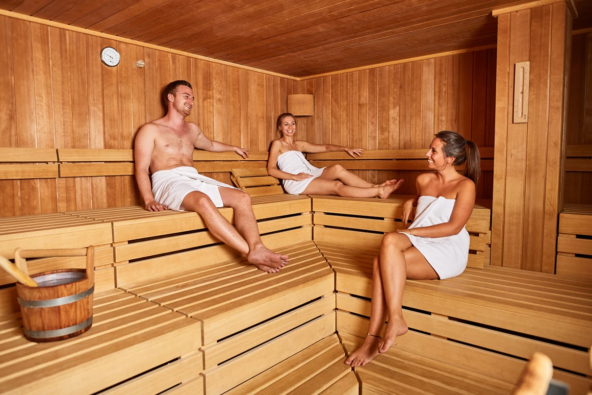 Mountainbikehotel: Das Sport Spa bietet Sauna, Dampfbad, Infrarotkabine und einen Fitnessraum - der perfekte Ausklang nach einem anstrengenden Tag am Berg. - Explorer Hotel Bad Kleinkirchheim