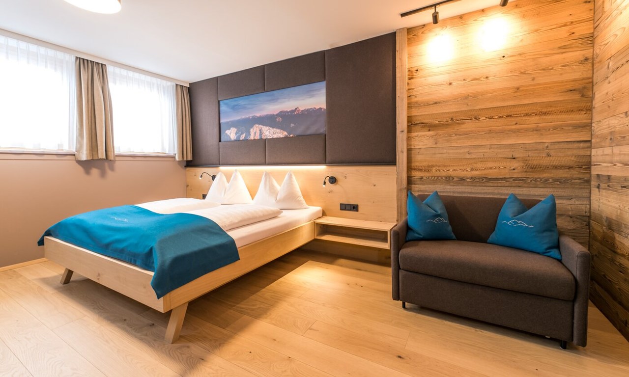 Hotel Gartnerkofel Zimmerkategorien Wohnstudio Berglust