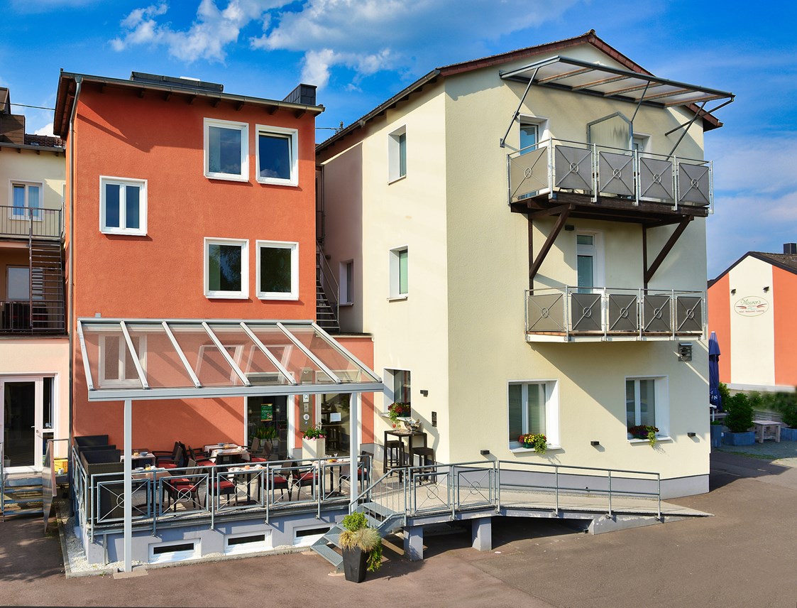 Mountainbikehotel: Hotel Terrasse Hintereingang - Hotel Maurer