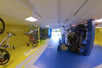 Mountainbikehotel: Bike Depot. - Residence Toblini 