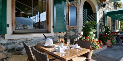 Mountainbike Urlaub - Zillertal - Terrasse - Gasthof-Hotel Post