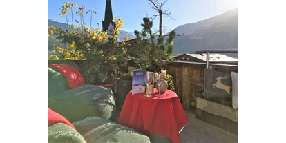Mountainbike Urlaub - Ellmau - Dachterrasse - La Pasta Hotel Restaurant