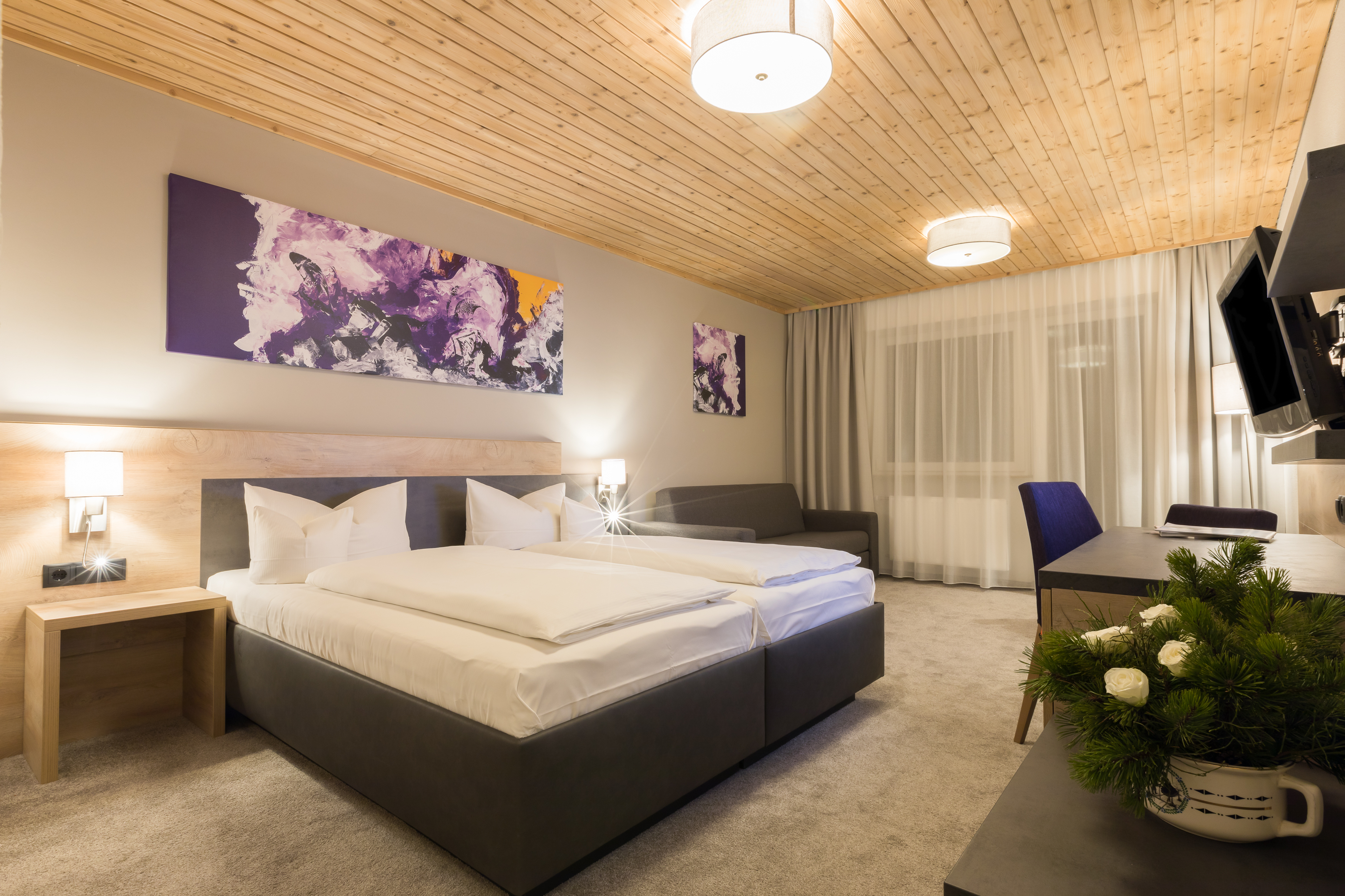 KOSIS Sports Lifestyle Hotel Zimmerkategorien "Prince & Princess" Doppelzimmer