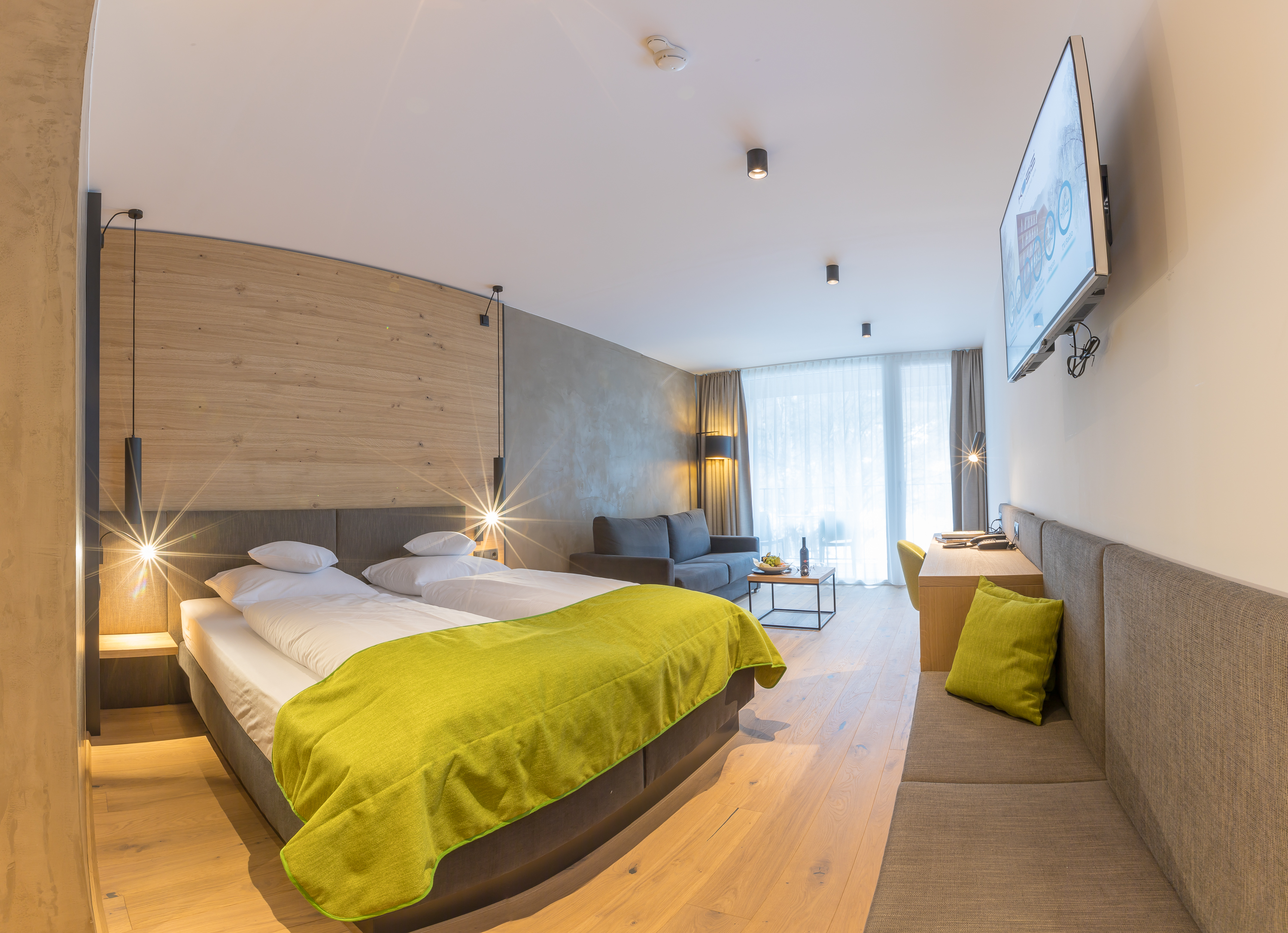 KOSIS Sports Lifestyle Hotel Zimmerkategorien "Kings & Queens" Doppelzimmer