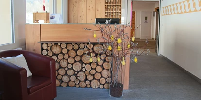 Mountainbike Urlaub - Hotel-Schwerpunkt: Mountainbike & Wandern - Rezeption - Hotel al Rom