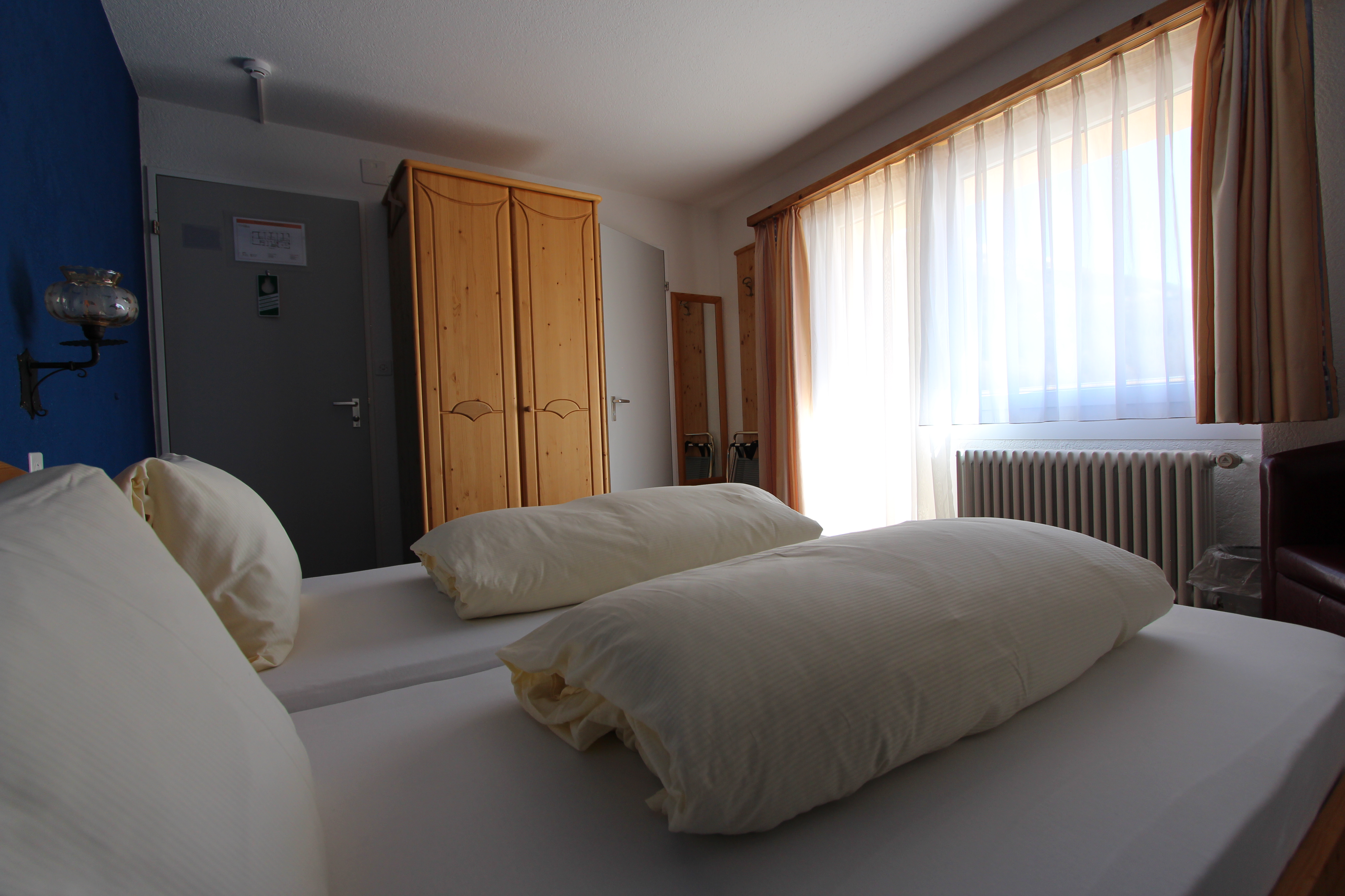 Mountainbikehotel: Normales Doppelzimmer im Hotel - Hotel al Rom