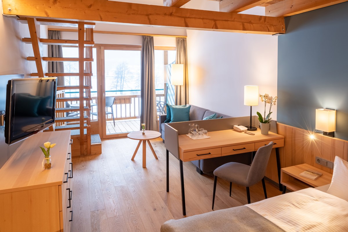 Familien Sportresort Brennseehof Zimmerkategorien Appartement "Himmelstiege"