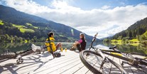 Mountainbike Urlaub - Mallnitz - Biken vom Berg zum See - Familien Sporthotel Brennseehof