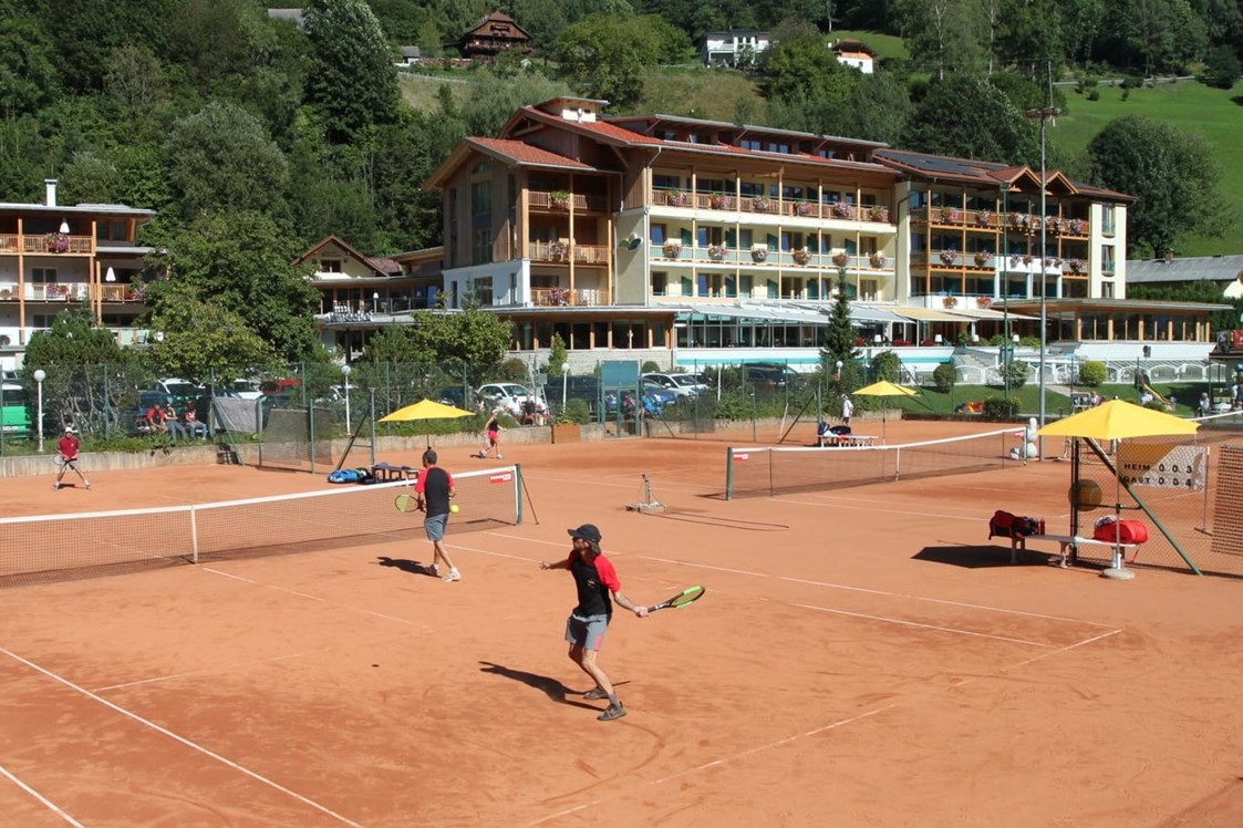 Mountainbikehotel: Tenniscourts beim Brennseehof - Familien Sporthotel Brennseehof