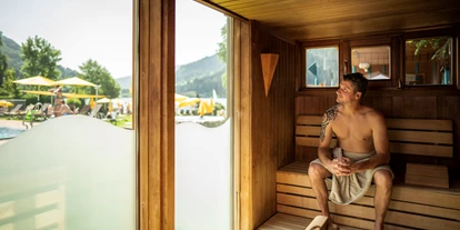 Mountainbike Urlaub - Umgebungsschwerpunkt: See - Outdoor-Natursauna  - Familien Sportresort Brennseehof